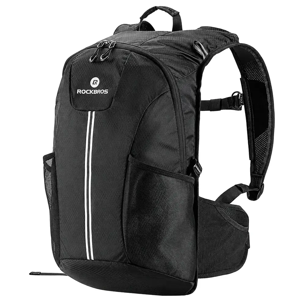 Rockbros H9 city backpack 20 l lightweight waterproof - black
