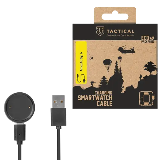 Tactical uzlādes kabelis priekš Amazfit Bip 6, Active, Active 2, Active 2 Square