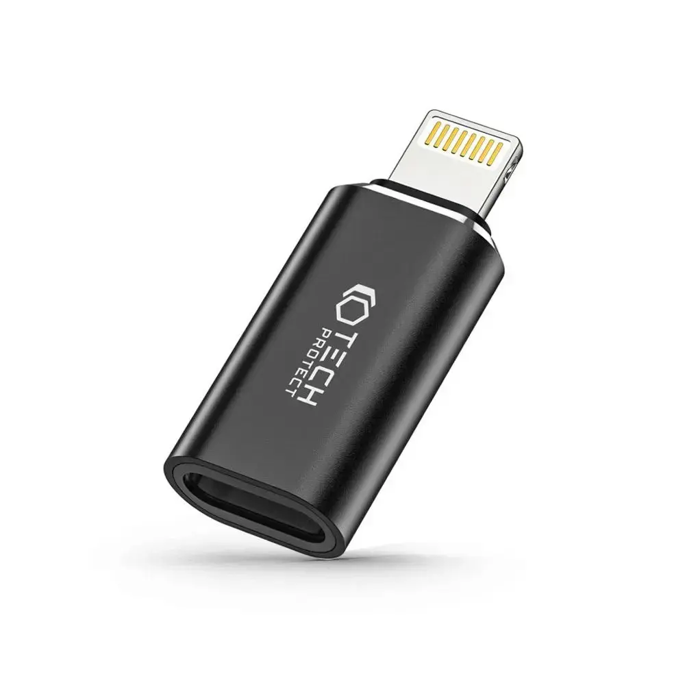 Tech-Protect Ultraboost adapter | Lightning to USB-C | black