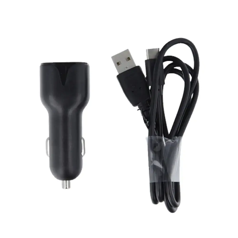 Maxlife MXCC-01 auto lādētājs | 12W | USB-A | with USB-A to USB-C cable included | melns