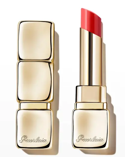 Guerlain KISSKISS BEE GLOW 98% Natural-Origin Honey Tint Balm - Red