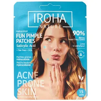 Iroha Fun Pimple Patches - Náplasti na akné ( 15 ks )