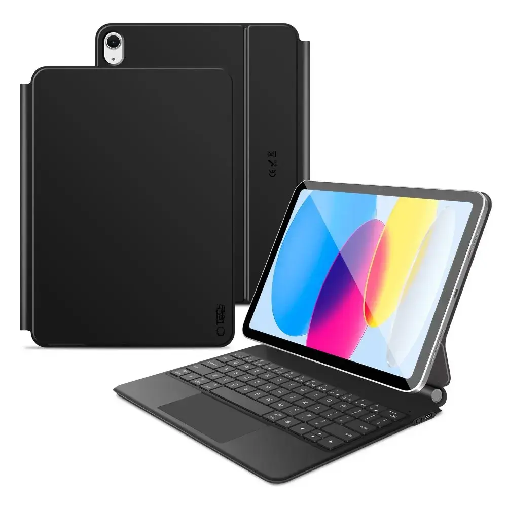TECH-PROTECT SMARTCASE MAGNETIC + KEYBOARD IPAD 10.9” 10 | 2022 | 11” 11 | 2025 BLACK