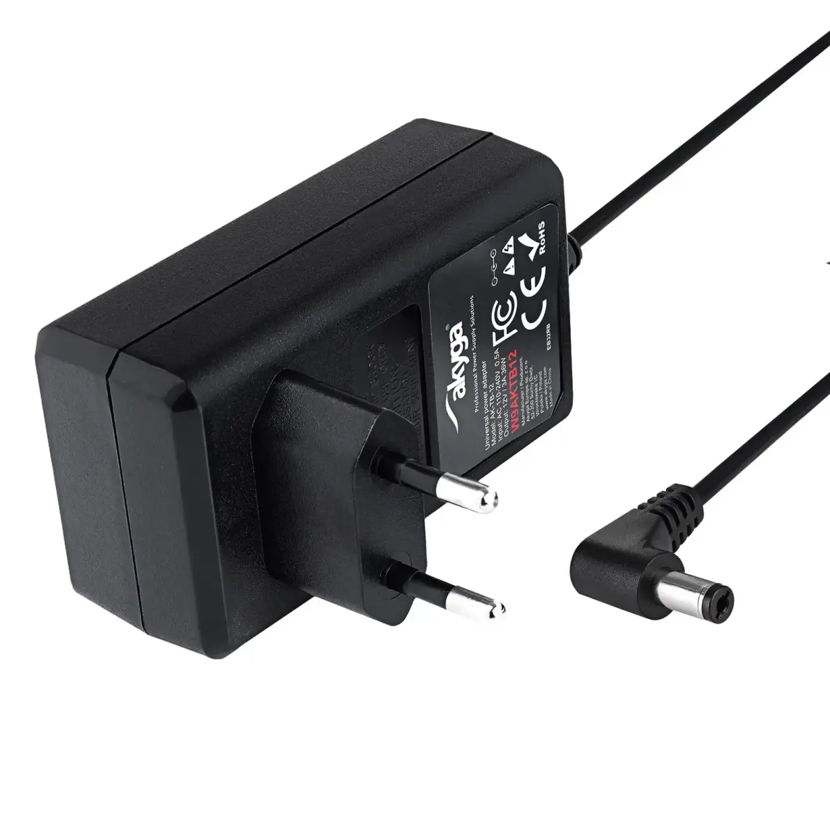 Universal power adapter Akyga AK-TB-12 12V | 3A 36W 5.5 x 2.1 mm 1.4m