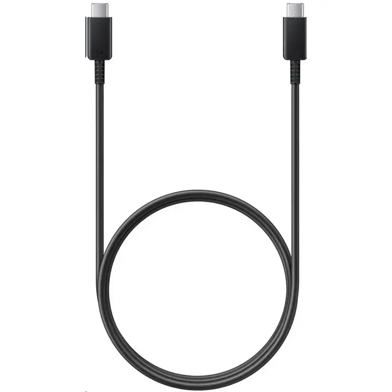 Samsung EP-DN975BBE datu pārraides un uzlādes vads | USB-C uz USB-C | 25W | 1m | melns (OEM)