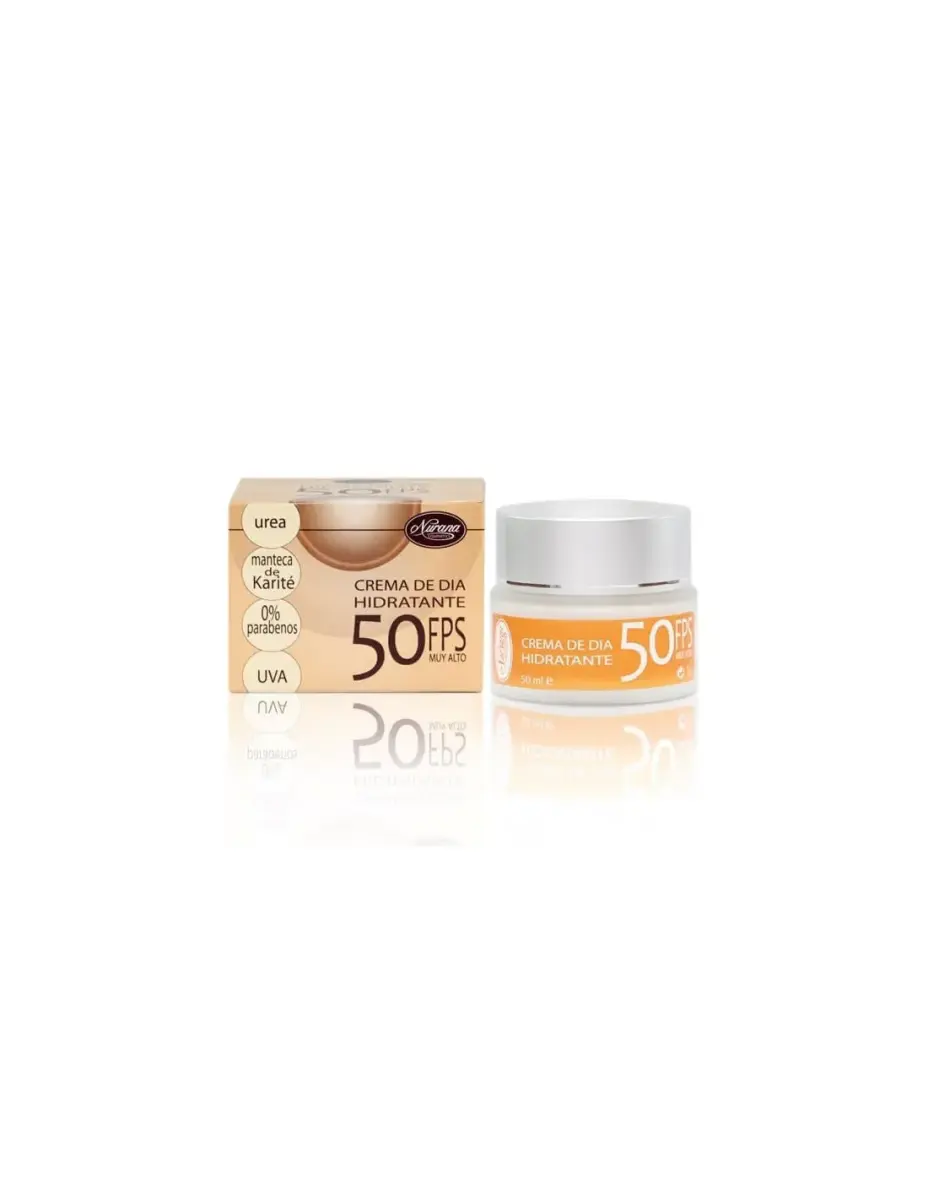 NURANA CREMA HID.DIA UREA - KARITE SPF50- 50 ML
