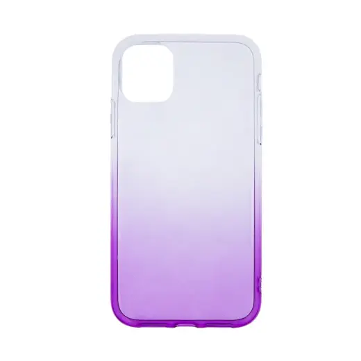 Fusion Gradient case silikona aizsargapvalks Samsung A536 Galaxy A53 5G caurspīdīgs - violets