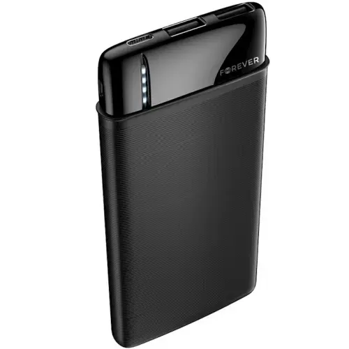 Forever TB-100M väline akupank (powerbank) | 10 000 mAh | 10.5W | USB-A, USB-C, Micro USB