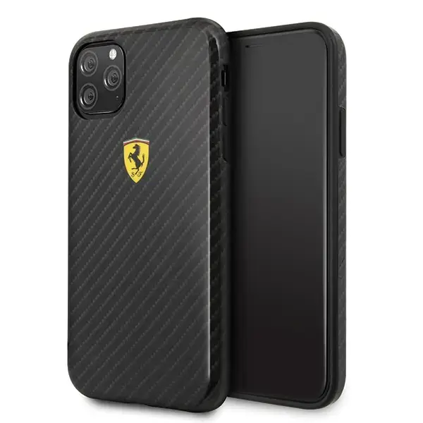 Ferrari FESPCHCN58CBBK Silicone чехол для телефона iPhone 11 Pro чёрный