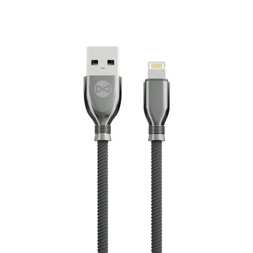 Forever Tornado провод для передачи данных и зарядки | USB-A на Lightning | 15W | 1m | черный