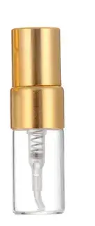 By Perfume refillable glass perfume bottle 5ml gold