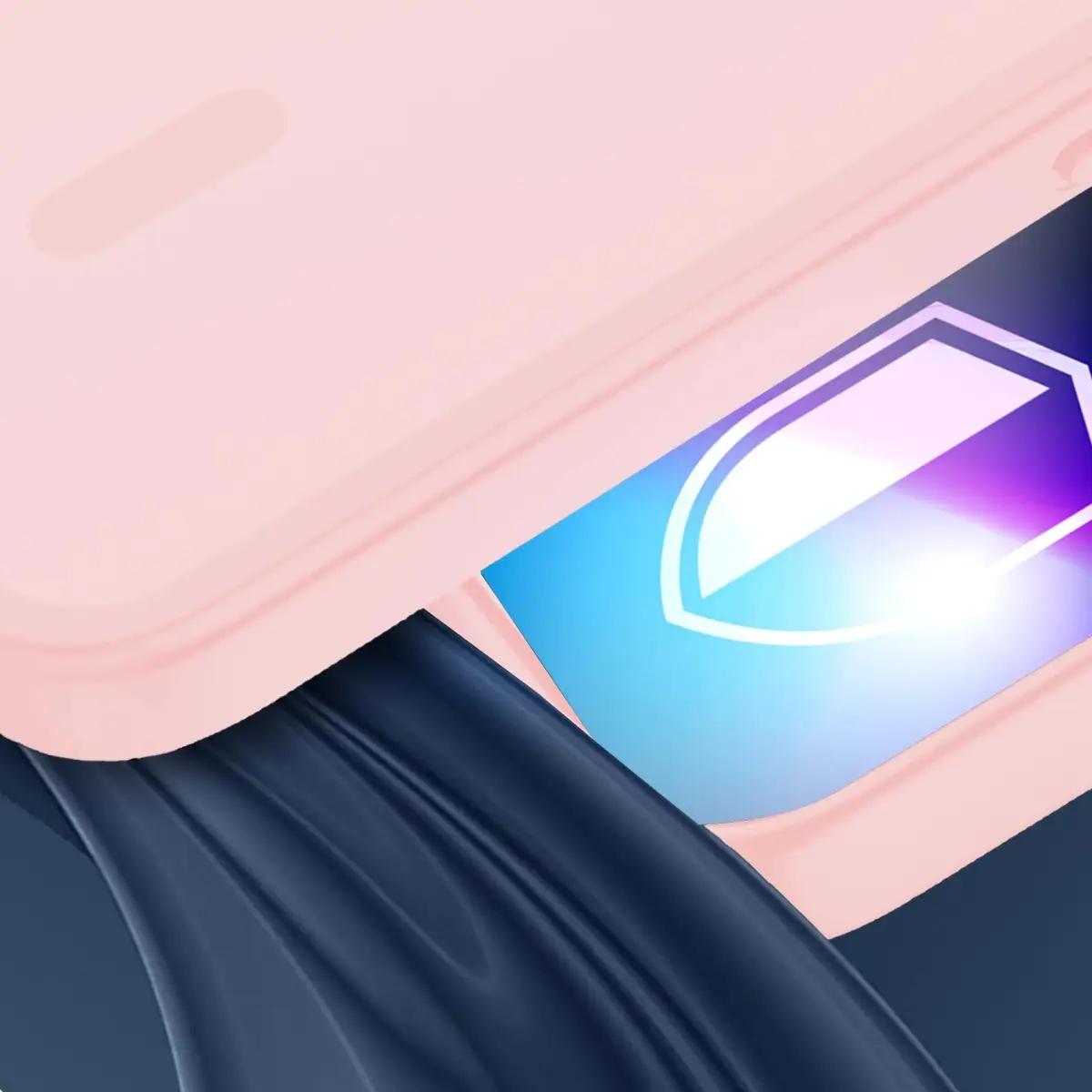 3mk Misty MagCase telefoni ümbris MagSafe toega Samsung Galaxy S26 FE (S741) roosa