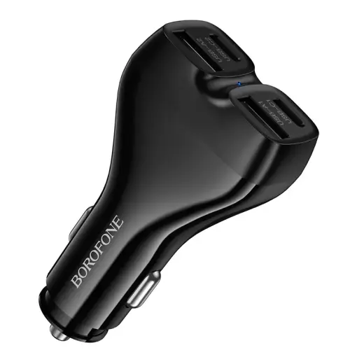 Borofone BZ35 Leader auto lādētājs | 30W | PD | USB-C, USB-A | melns