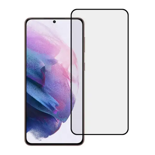 Fusion 5D karastatud kaitseklaas telefonile Samsung Galaxy S21 FE 5G (G990) paigaldusraamiga