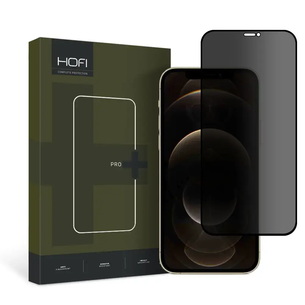 HOFI ANTI SPY защитное стекло для iPhone 12 | iPhone 12 Pro (эффект приватности)