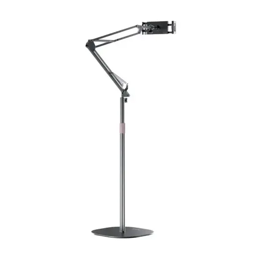 YESIDO HOLDER/ FLOOR STAND C295 2IN1 (TABLET+ PHONE) 150CM BLACK