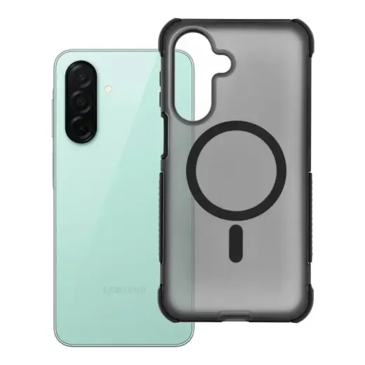 Forcell F-Protect BumperX Premium telefono dėklas su MagSafe palaikymu Samsung Galaxy A27 5G (A276) juodas