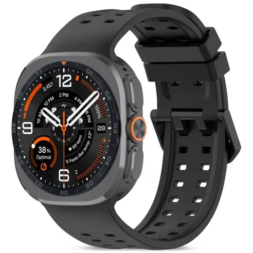 Tech-Protect Silicone Air smartwatch case for Samsung Galaxy Watch Ultra 1/2 (47 mm) | black