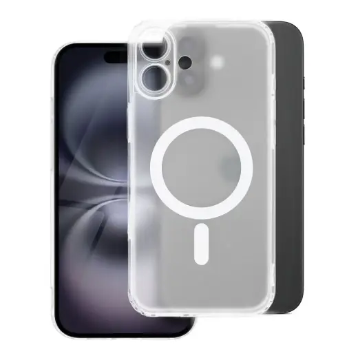 FROST MAG COVER maciņš ar MagSafe atbalstu telefonam iPhone 11 Pro Max caurspīdīgs