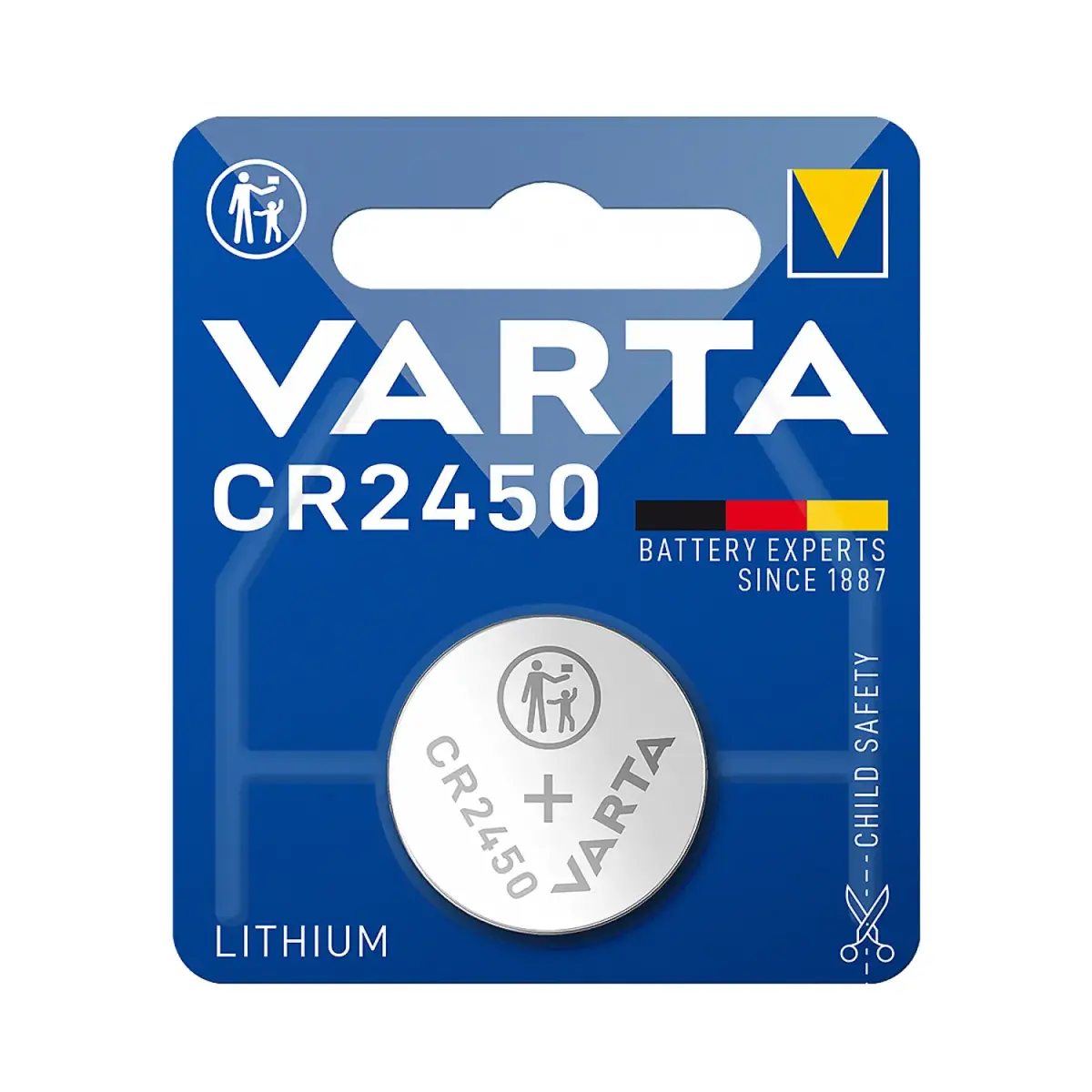 Varta CR2450 litija 3V akumulators | 1 gab.