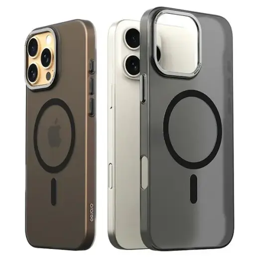 Araree Aero Frame telefoni ümbris iPhone 16 Pro Max must