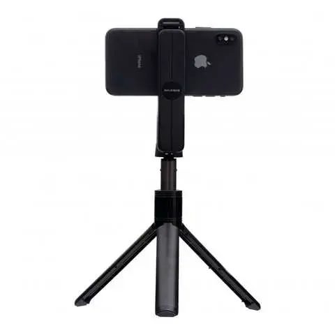 Borofone Selfie Stick BY5 bluetooth tripod with remote control black