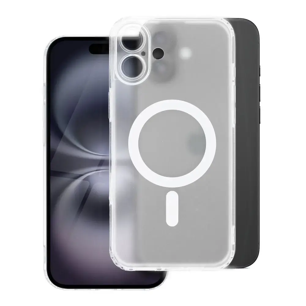 FROST MAG COVER maciņš ar MagSafe atbalstu telefonam iPhone 11 Pro Max caurspīdīgs