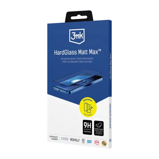 3mk HardGlass Matt Max karastatud kaitseklaas telefonile iPhone 18 Pro Max