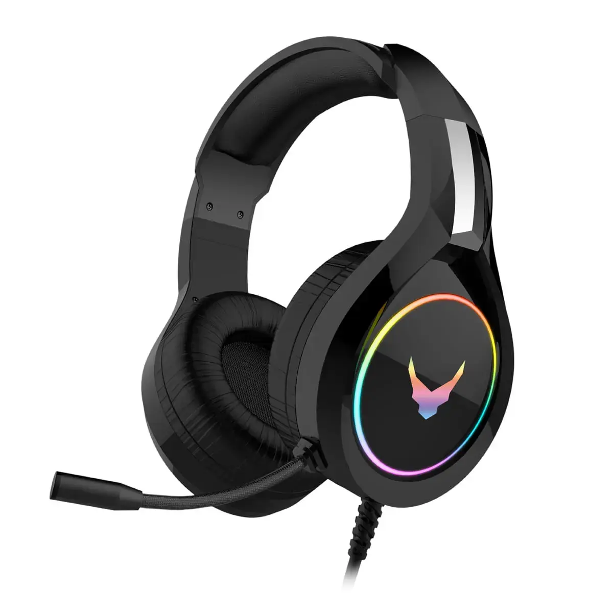 Varr VH6060B spēļu austiņas RGB | USB | 3,5 mm