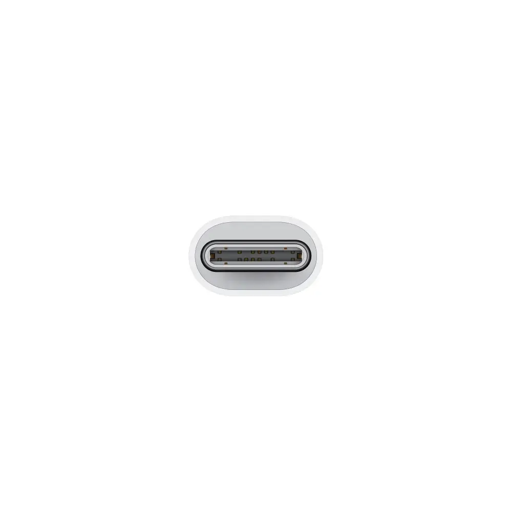 Apple MUQX3ZM/A adapteris | USB-C uz Lightning | balts