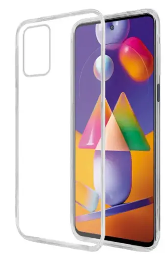 Fusion Ultra 1 mm Protect maciņš telefonam Samsung Galaxy M31s (M317) caurspīdīgs