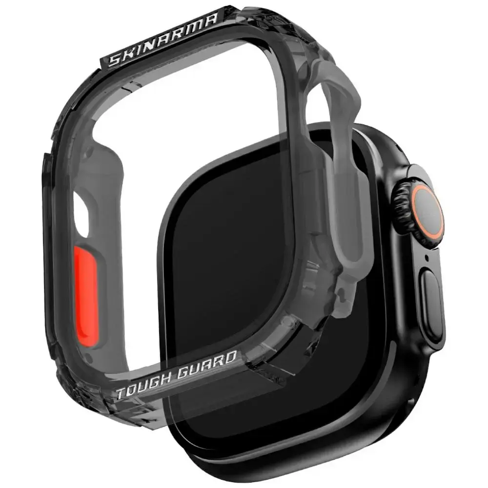 Skinarma Atom viedpulksteņa maciņš (apvalks) priekš Apple Watch Ultra 1/2/3 (49 mm) | pelēks