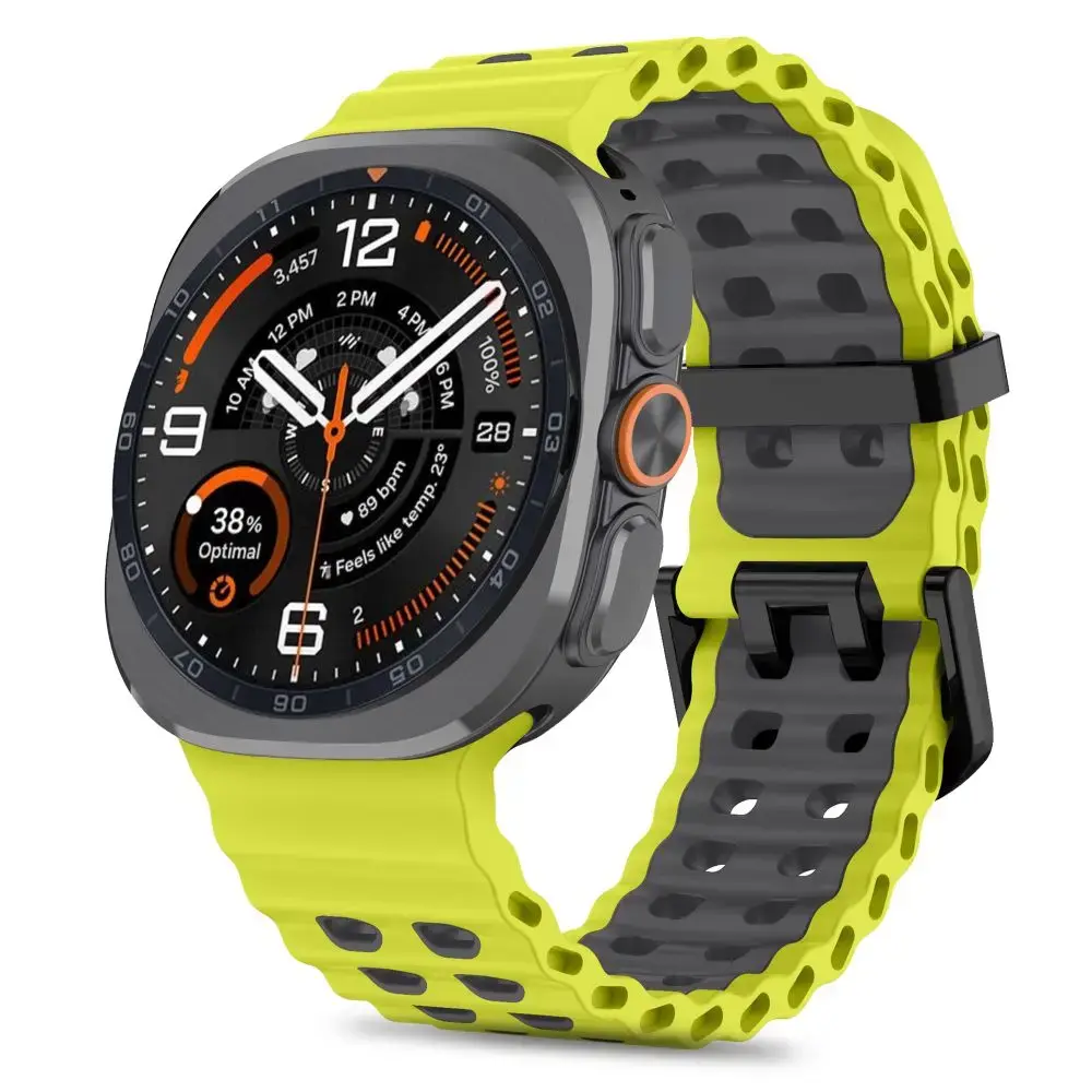 Tech-Protect IconBand Pro nutikella rihm Galaxy Watch Ultra 1/2 (47 mm) jaoks | roheline/must