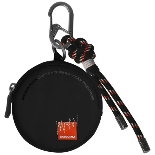 Pouch with carabiner Skinarma Jax black