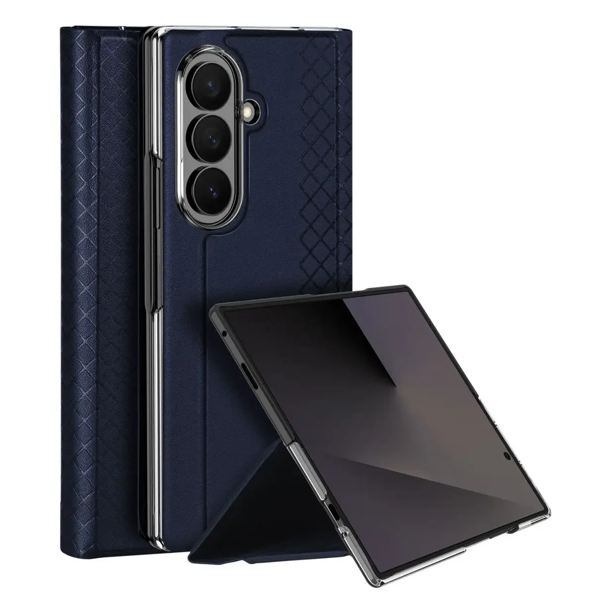 Dux Ducis Bril book type phone case for Samsung Galaxy Z Fold 8 (F971) blue