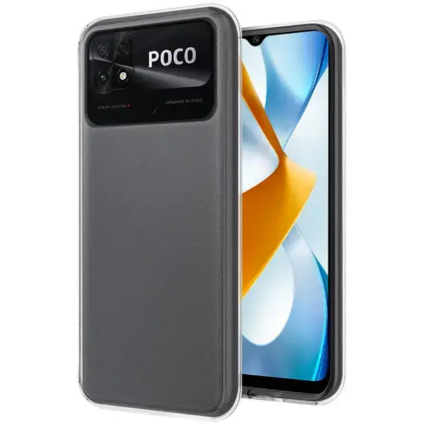 Fusion Ultra 1 mm protect phone case for Poco C40 transparent
