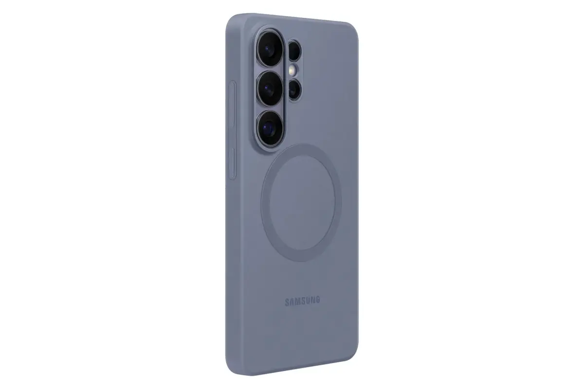EF-ES948CVE Samsung Silicone Magnet Cover for Galaxy S26 Ultra Blue Violet