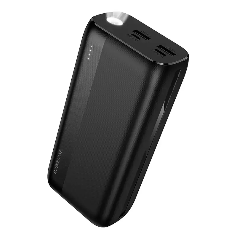 Внешний аккумулятор (powerbank) Borofone BJ86A Victoria | 30 000 мА·ч | USB-A | чёрный