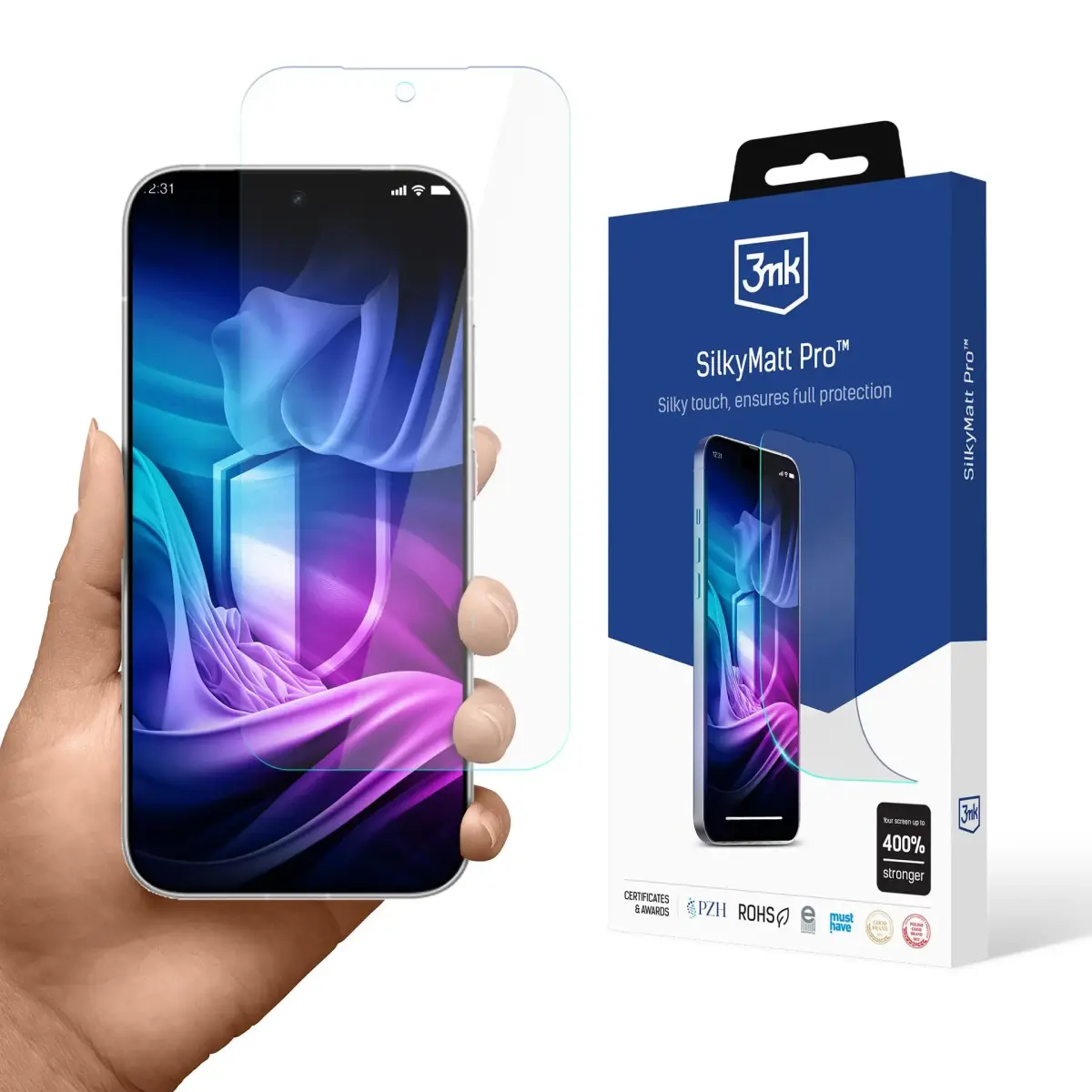 3mk Silky Matt Pro aizsargplēve telefona ekrānam Poco X8 Pro Max