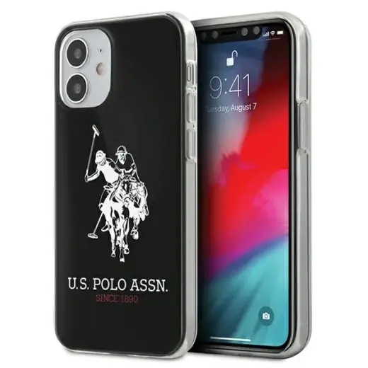 U.S. Polo USHCP12STPUHRBK Big Horse чехол для телефона iPhone 12 Mini чёрный