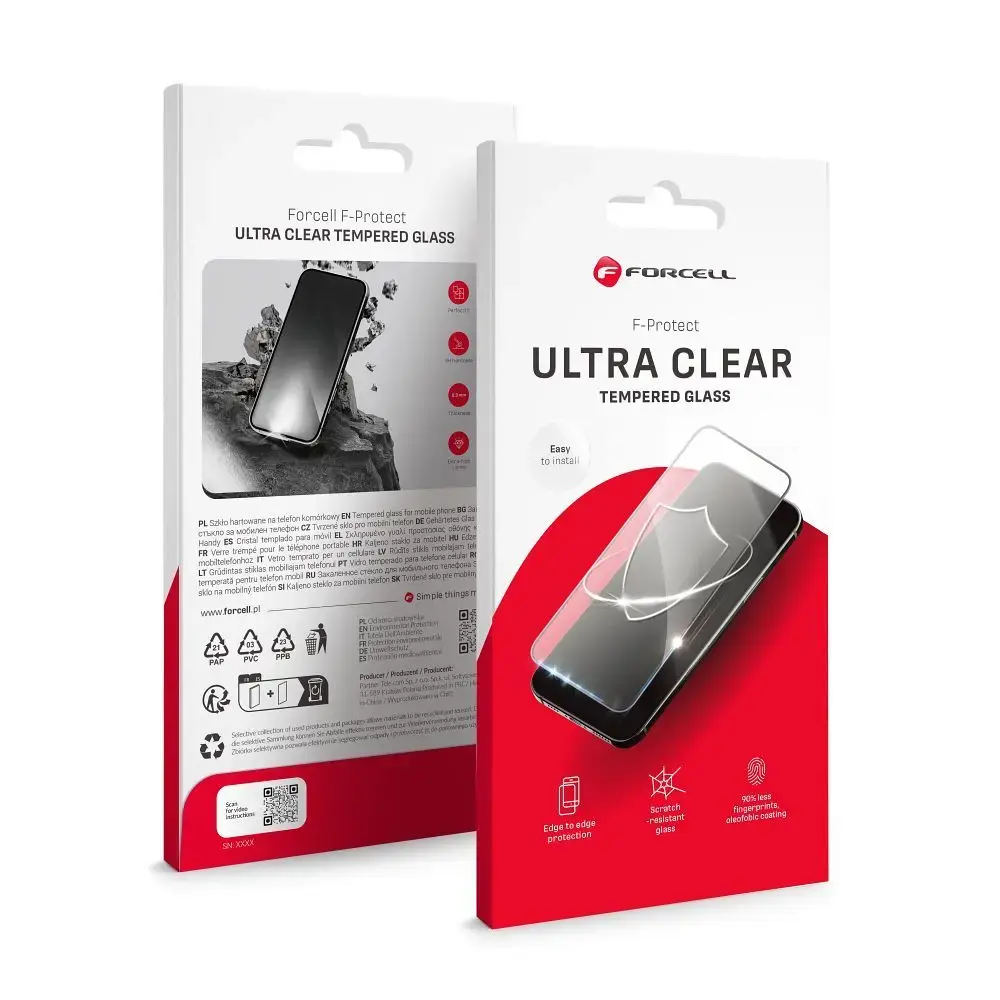 Forcell Ultra Clear Glass aizsargstikls telefona ekrānam Galaxy A52 5G | Galaxy A52 4G | Galaxy A52s 5G