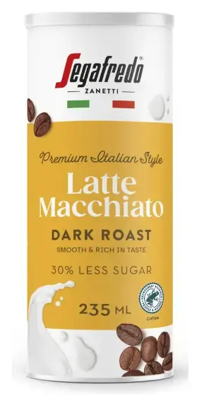 Segafredo Latte Macchiato kafijas dzēriens 235ml