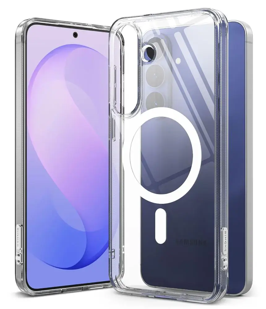 Ringke Fusion чехол с поддержкой MagSafe для телефона Samsung Galaxy S26 FE (S741) прозрачный