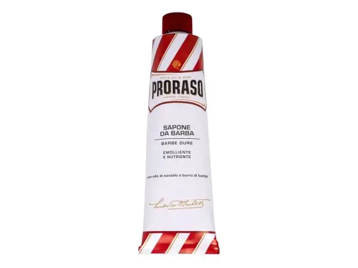 PRORASO Red Shaving Soap In A Tube Shaving Foam 150 ml