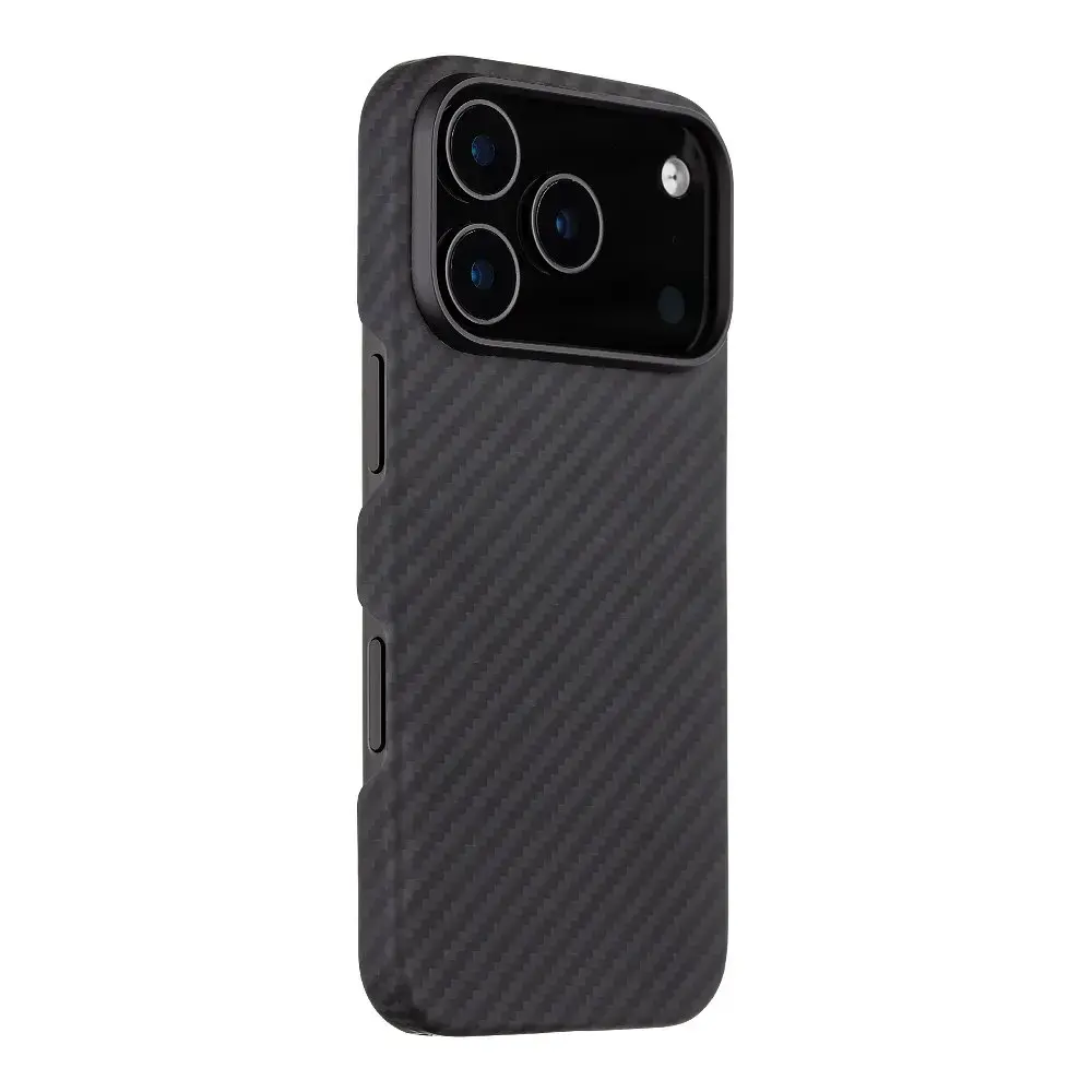Tactical MagForce Aramid phone case for iPhone 17 Pro black