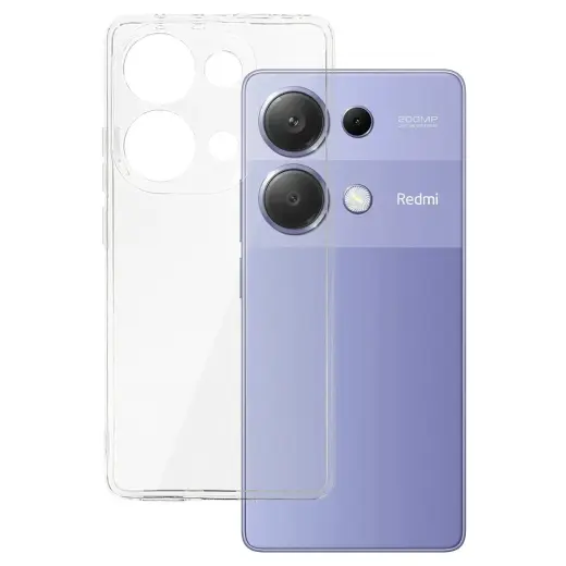 Ultra Back 2mm telefona maciņš Redmi Note 13 Pro 4G caurspīdīgs