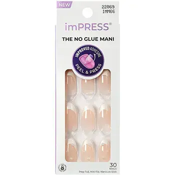 Kiss My Face imPRESS Nails Chills - Samolepicí nehty ( 30 ks )