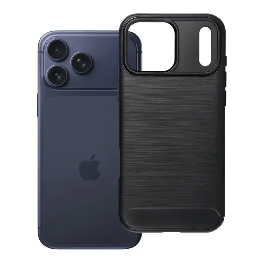 Carbon 2.0 telefono dėklas iPhone 17 Pro Max | iPhone 18 Pro Max juodas