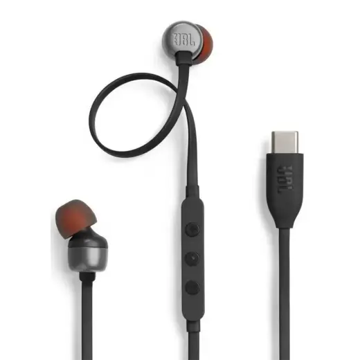 JBL Tune 310C In-Ear USB-C Headphones White