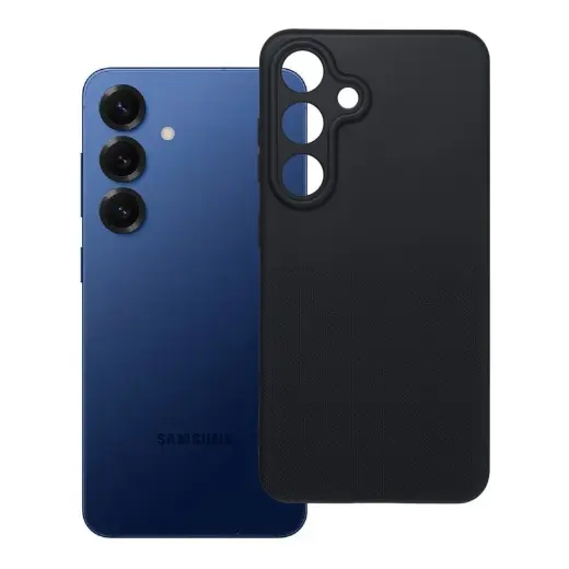Easy Dual telefono dėklas Samsung Galaxy S25 (S931) juodas